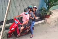 Clip hình ảnh 3 tên cướp giật túi xách chứa hồ sơ “giấy báo tử”