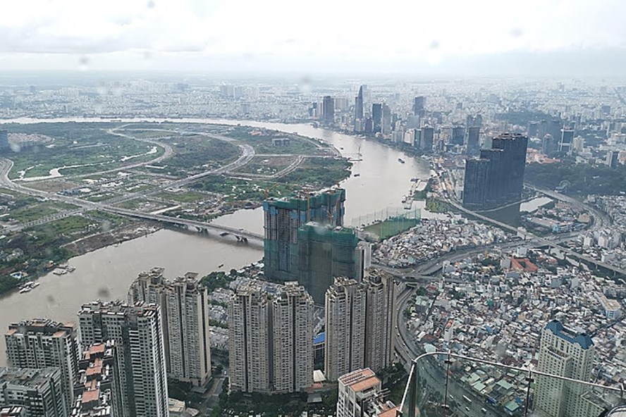 Giá bán căn hộ mới trên thị trường sơ cấp tại TP.HCM tăng cao nhất trong 5 năm trở lại đây (ảnh:PK).