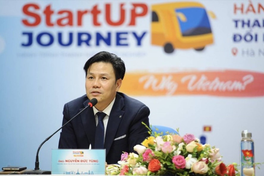 Ông Nguyễn Đức Tùng - Giám đốc Trung tâm hỗ trợ Thanh niên khởi nghiệp. Ảnh: NV