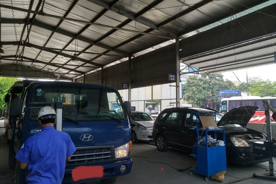 Kiểm định an toàn phương tiện giao thông. Ảnh: ĐT