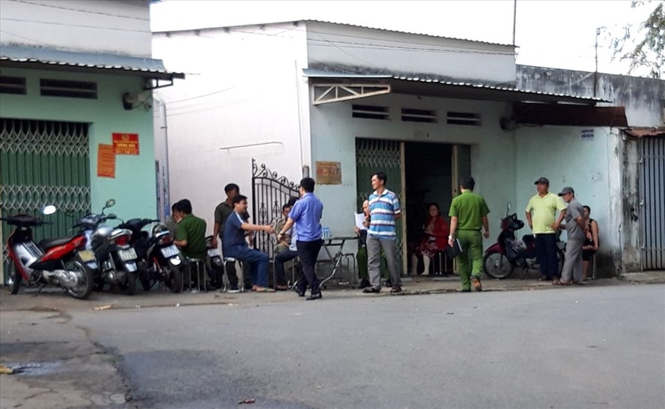 Nhà trọ - nơi phát hiện ông Quý tử vong. Nhà trọ - nơi phát hiện ông Quý tử vong.