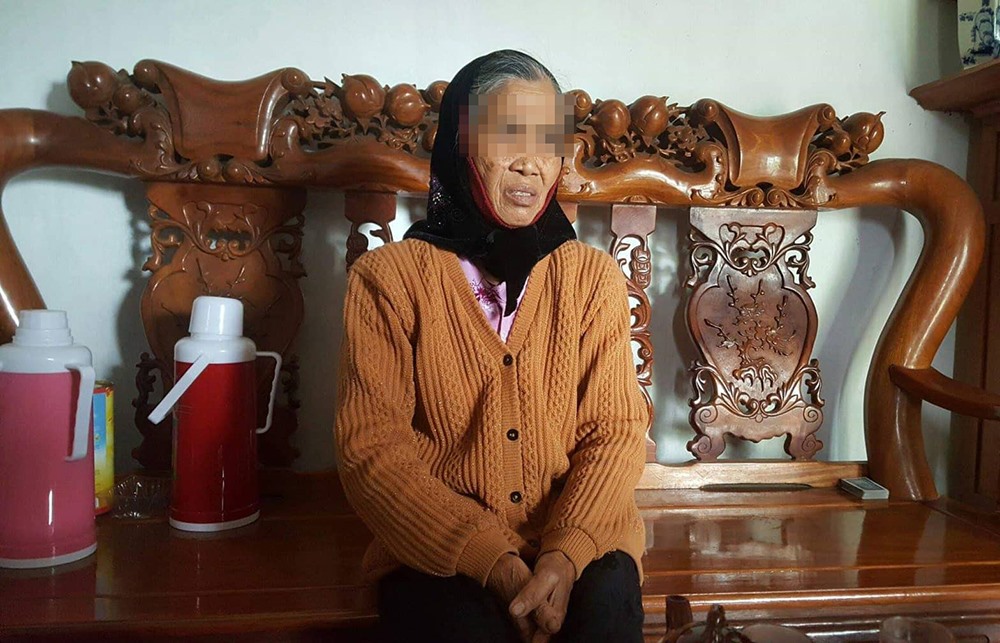 BÃ  Nguyá»n Thá» DÃ¢n váº«n bÃ ng hoÃ ng vá» vá»¥ viá»c vá»«a xáº£y ra vá»i ngÆ°á»i chÃ¡u xáº¥u sá» cá»§a mÃ¬nh. áº¢nh: PV.