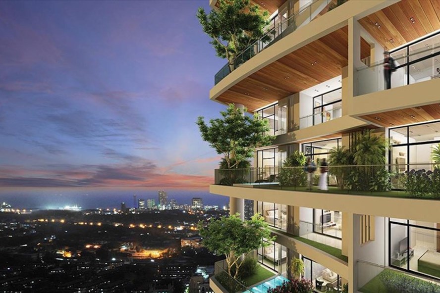 Những dự án căn hộ chung cư có giá cả triệu USD vẫn hút khách. Ảnh: PV
