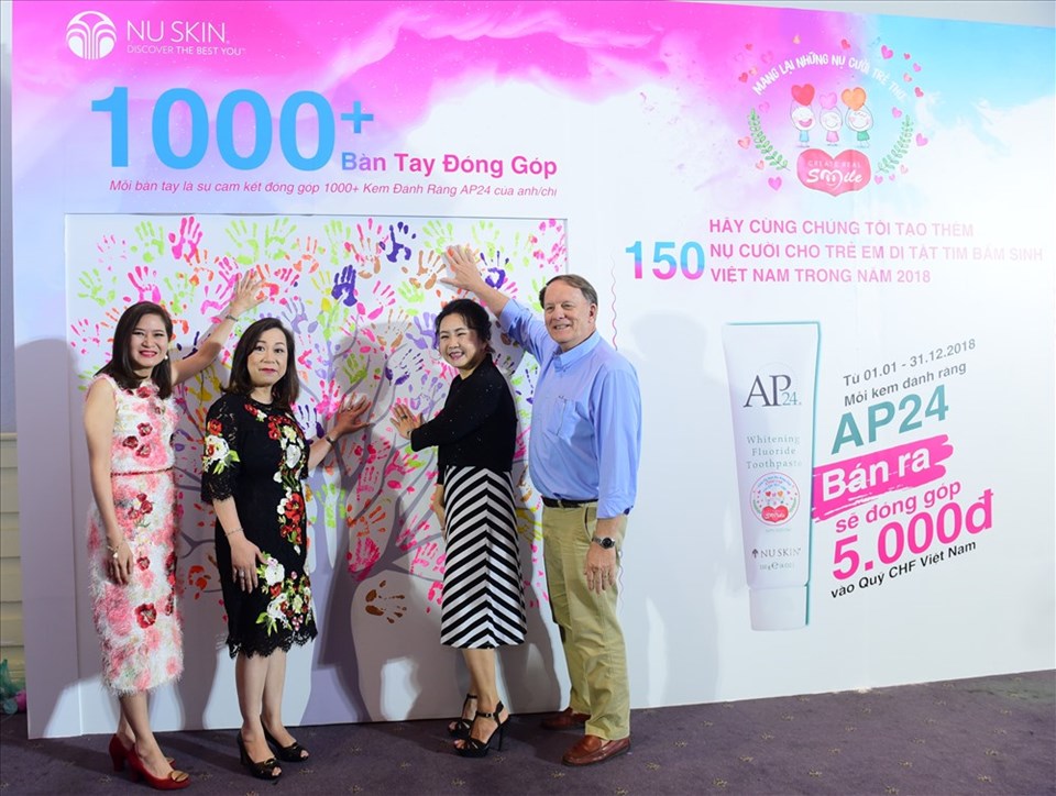 Sau một năm thực hiện, chiến dịch thiện nguyện của Nu Skin thành công ngoài mong đợi. Sau một năm thực hiện, chiến dịch thiện nguyện của Nu Skin thành công ngoài mong đợi.