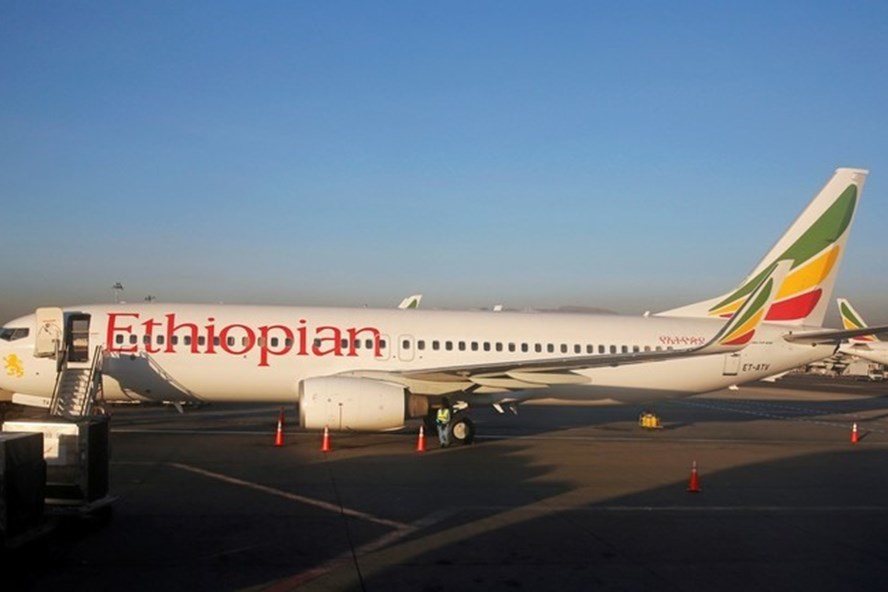 Má»t chiếc máy bay cá»§a Ethiopian Airlines. Ảnh: Reuters