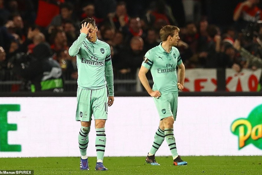 Arsenal lại có thêm 1 tráºn sân khách Äáng quên nữa á» mùa giải 2018-2019. Ảnh: REX.