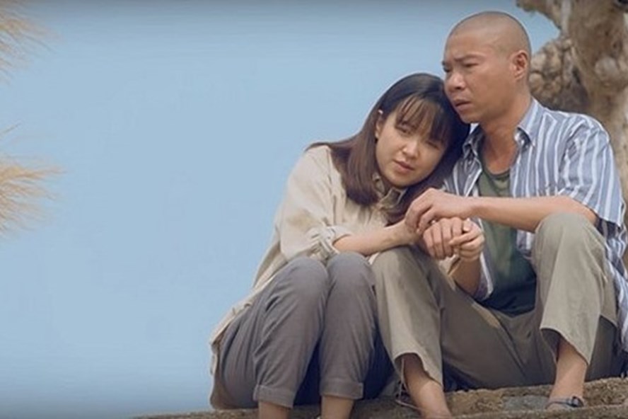 Một cảnh trong phim của hai nhân vật Lâm - Lan. Ảnh: VTV