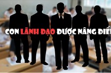 Infographic: Lộ diện lãnh đạo, cán bộ có con được nâng điểm thi