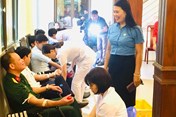Thái Bình: 500 cán bộ, đoàn viên huyện Hưng Hà hiến máu tình nguyện