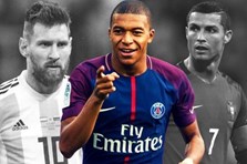 Top chiếc giày vàng Châu Âu: Ronaldo hụt hơi, Mbappe rượt đuổi Messi