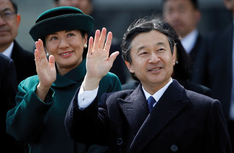Th&aacute;i tử Naruhito v&agrave; C&ocirc;ng nương Masako. Ảnh: REUTERS  