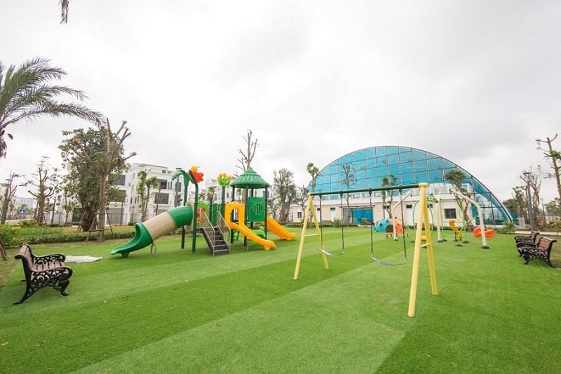 Hình ảnh thực tế khu đô thị Vinhomes Star City tháng 4.2019. 