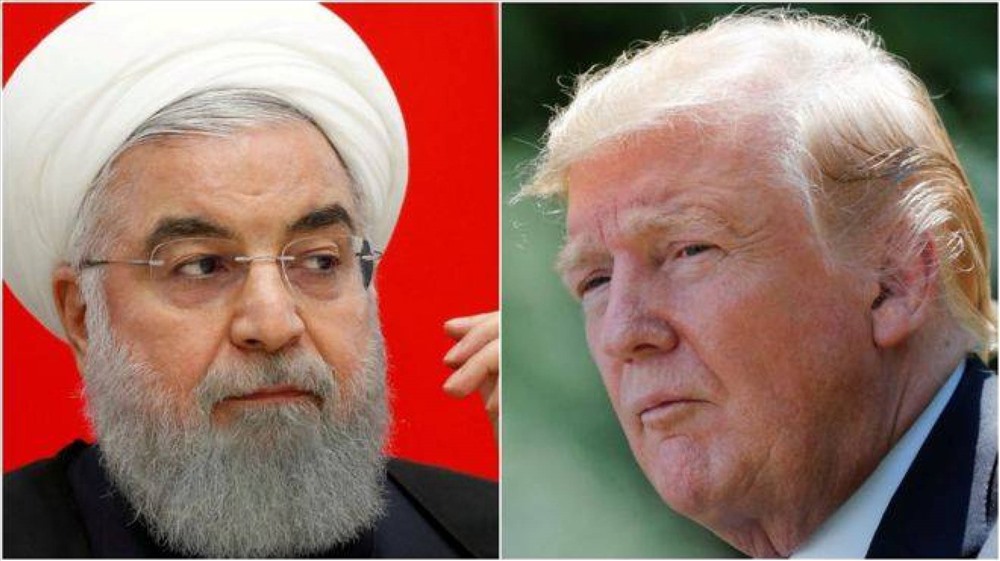 Tổng thống Iran Hassan Rouhani và Tổng thống Mỹ Donald Trump. Ảnh: Reuters