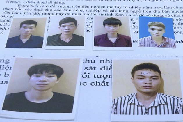 Các Äá»i tượng trong vụ án. Ảnh: CAHY.