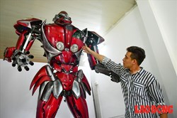 Chế tạo người máy "Transformer" từ... rác thải