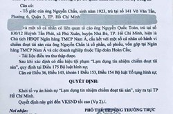 Vụ chồng đại gia Tư Hường kiện con: Xác minh cổ phần của cá nhân, tổ chức