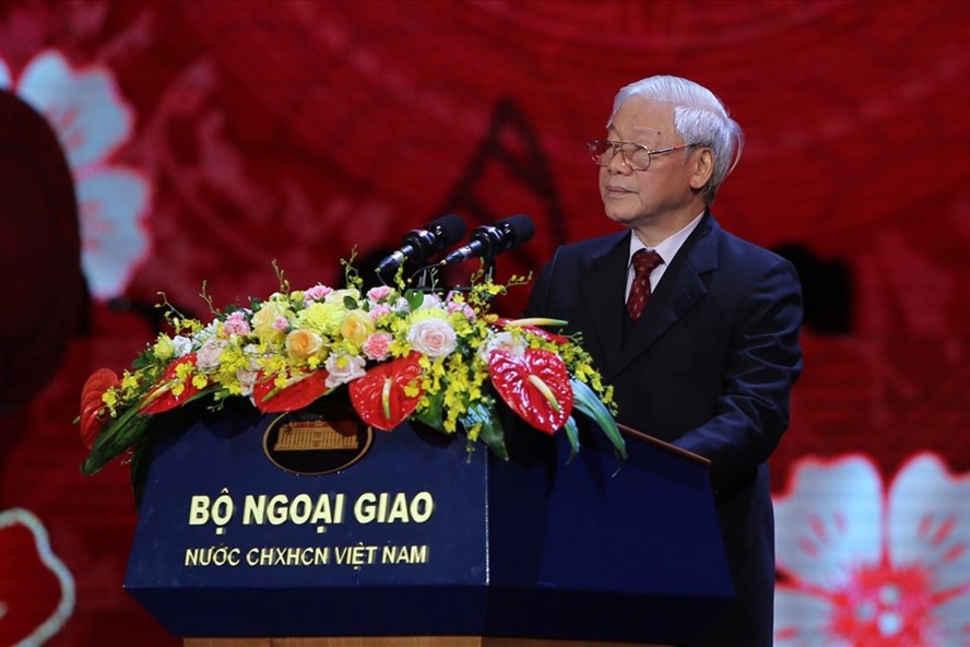 Tổng Bí thư, Chủ tịch Nước Nguyễn Phú Trọng. Ảnh: HN.