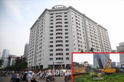 Cận cảnh dự án tái định cư đắp chiếu nhiều năm trên đất "vàng" giữa Thủ đô