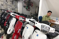 Quản lý thị trường thu giữ nhiều xe máy có dấu hiệu giả công suất động cơ
