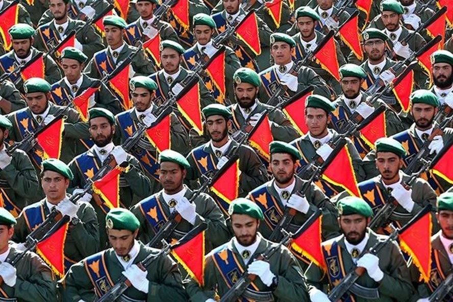 Lực lượng Vệ binh Cách mạng Iran. Ảnh: AP