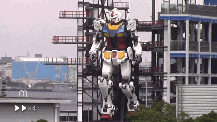 Nhật Bản thử nghiệm robot khổng lồ cao bằng nhà 6 tầng