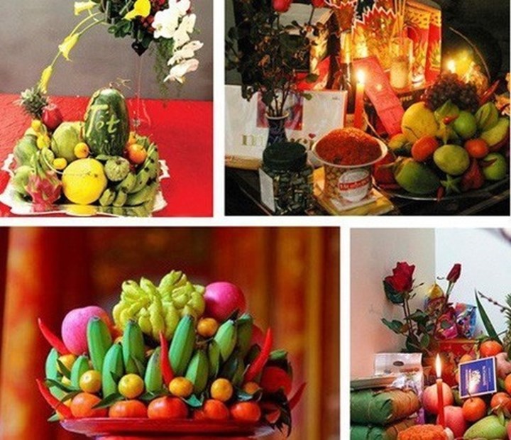 Ý nghĩa và cách bày mâm ngũ quả đón may mắn ngày Tết Nguyên đán